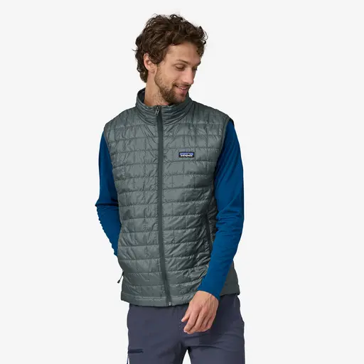 Patagonia Nano Puff Vest Black XXL Lett og varm vest til all slags bruk 