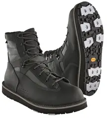 Patagonia Foot Tractor Wading Boots 11 Robuste vadesko med Aluminum Bar s&#229;ler