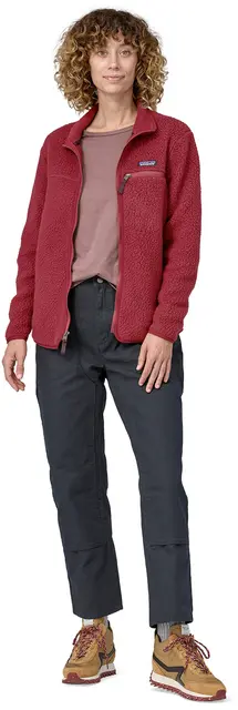 Patagonia Retro Pile Fleece XS Carmine Red 