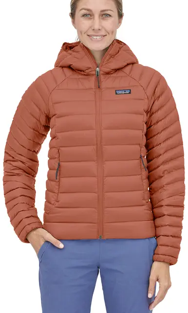 Patagonia W's Down Sweater Hoody XS Burl Red 