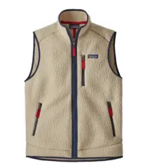Patagonia M Retro Pile Vest XXL El Cap Khaki fleecevest til herre