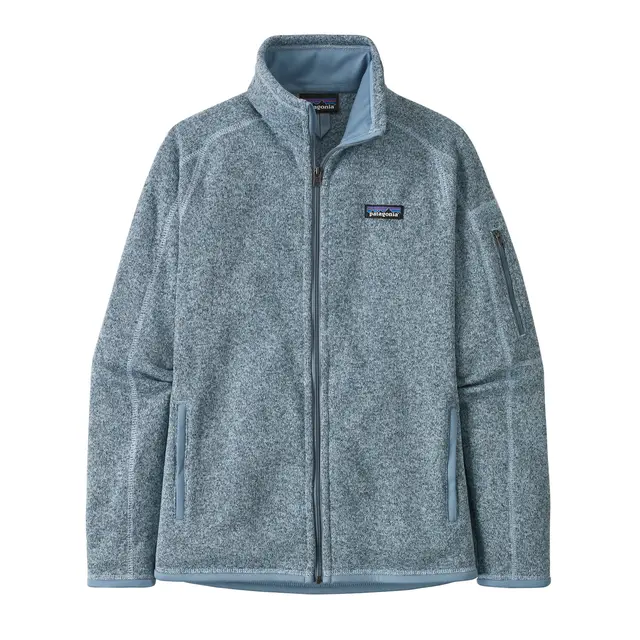 Patagonia W Better Sweater Jkt Blue S Fleecejakke, Steam Blue, dame 