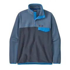Patagonia M LW Synchilla Snap-T S Smolder Blue fleecegenser til herre