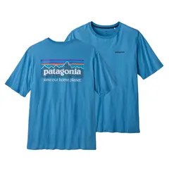 Patagonia M P-6 Mission Organic T-skjorte laget av organisk bomull