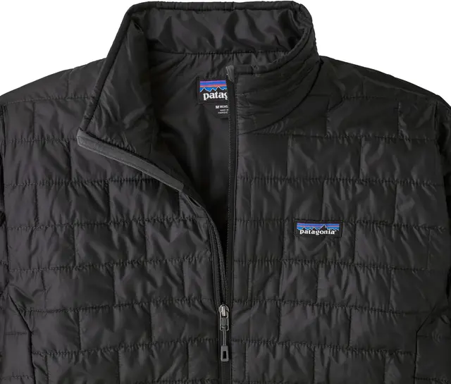 Patagonia M Nano Puff Jkt Black S Let , varm og vindtett PrimaLoft jakke 