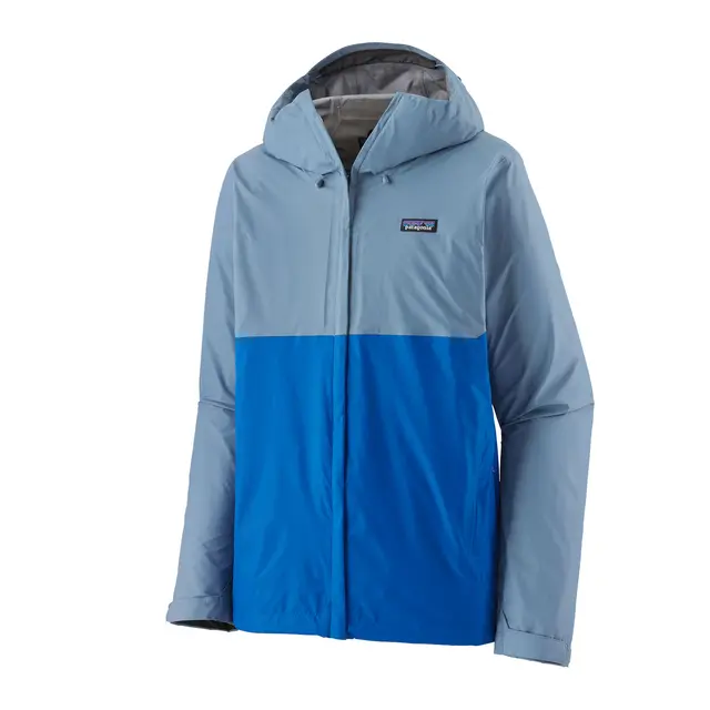 Patagonia M Torrentshell 3L Jkt Blue M Funksjonell og beskyttende skalljakke 