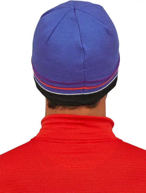 Patagonia Beanie Hat Fitz Roy Andes Blue One Size 