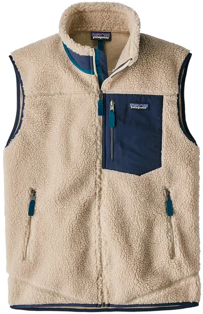 Patagonia Classic Retro-X Vest S Fleecevest, herre, Natural 