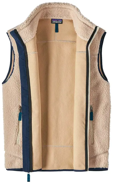 Patagonia Classic Retro-X Vest S Fleecevest, herre, Natural 