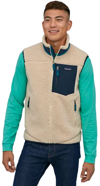 Patagonia Classic Retro-X Vest S Fleecevest, herre, Natural 