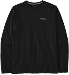 Patagonia M L/S Home Water Trout S Responsibili-Tee t-skjorte i Black