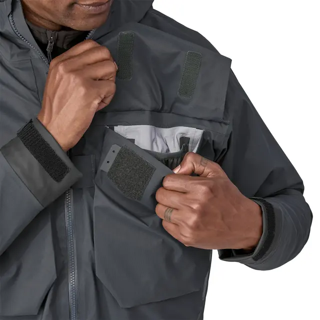 Patagonia M's SST Jkt S Smolder Blue Vadejakke som tåler juling 