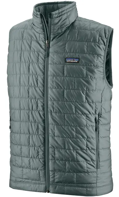Patagonia Nano Puff Vest Nouveau Green S Lett og varm vest til all slags bruk 