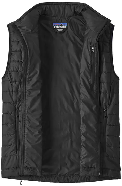 Patagonia Nano Puff Vest Black XXL Lett og varm vest til all slags bruk 
