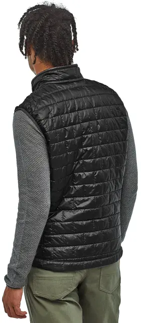 Patagonia Nano Puff Vest Black XXL Lett og varm vest til all slags bruk 