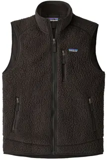 Patagonia M Retro Pile Vest L Black fleecevest til herre