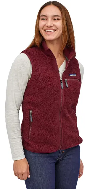 Patagonia Retro Pile Vest XL Fleecevest, dame, Pelican 