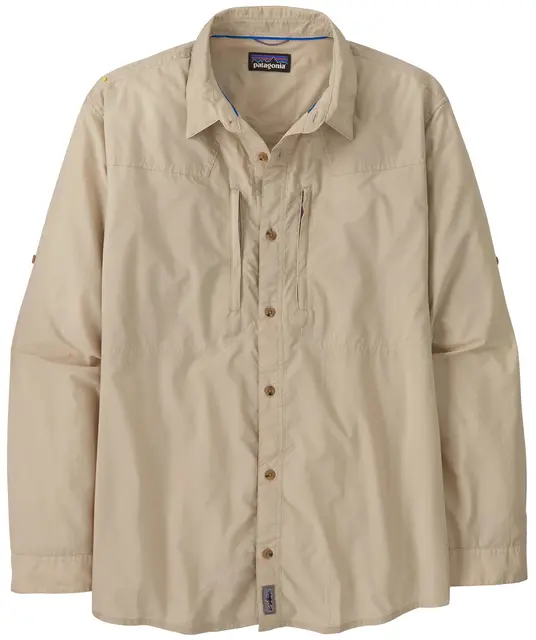 Patagonia M L/S Sun Stretch Shirt S Pumice 