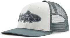 Patagonia Take a Stand Trucker Hat Wild Waterline: White
