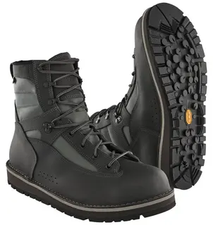 Patagonia Foot Tractor Wading Boots Slitesterke vadesko med Sticky Rubber