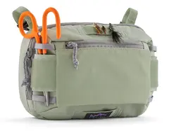 Patagonia Stealth Work Station 5L Green Bag som kan festes til vadebukseselene