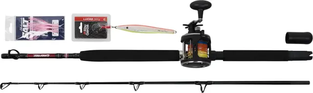 Penn Warfare Boat Complete Combo Havfiskesett 2-delt 6' 50lbs 