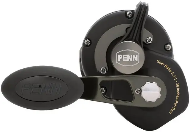 PENN Squall II Lever Drag Reel 25N Havfiskesnelle lever drag 