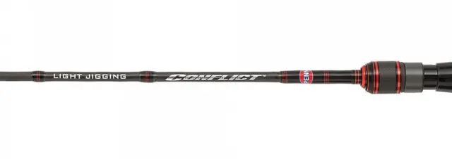 Penn Conflict Light Jigging Spin 25lbs 2-delt havfiskestang i Carbon X-Wrap 