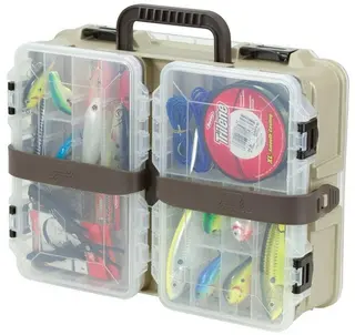 Plano Flex&#39;N Go Satchel 3600 Praktisk dobbelsidig sluk og utstyrsboks