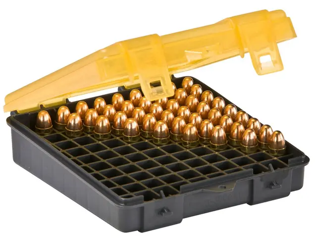 Plano Handgun Ammo Case 122400 9mm Robust oppbevaringsboks for ammunisjon 