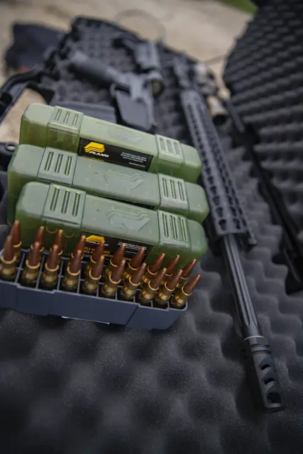 Plano Rifle Ammo Case Small 122820 223 Robust oppbevaringsboks for ammunisjon 