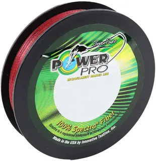 PowerPro Vermillon Red Ultrasterk multifilament sn&#248;re