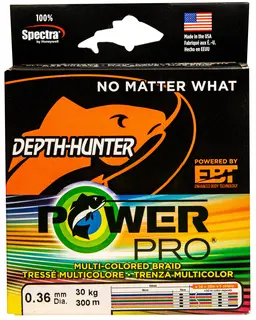 PowerPro Depth Hunter 300m Flerfarget line