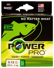 PowerPro Moss Green 275m 0,15mm 9 kg bruddstyrke