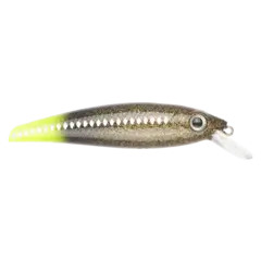 Prey Salmon Target UV Yellow Tail 8,5cm Wobbler som flyter og kaster langt