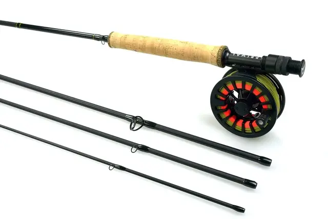 Primal Conquest/ Flylab Exo 9'0" #7 4-delt fluesett m/backing og snøre 