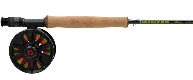 Primal Conquest 9' #5/ Flylab Surge 5/6 4-delt fluesett m/backing og snøre 