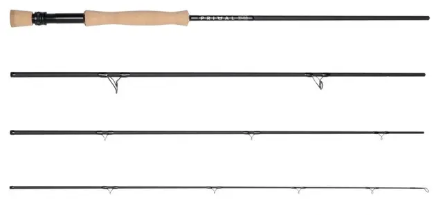 Primal Mega 9'0'' #10 4-delt fluestang med rask aksjon 