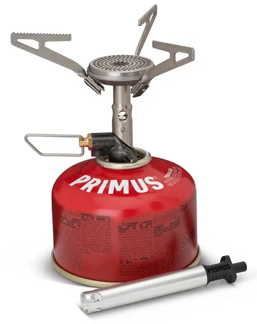 Primus Micron Stove Piezo Gassbrenner med separat Piezo-tenner 