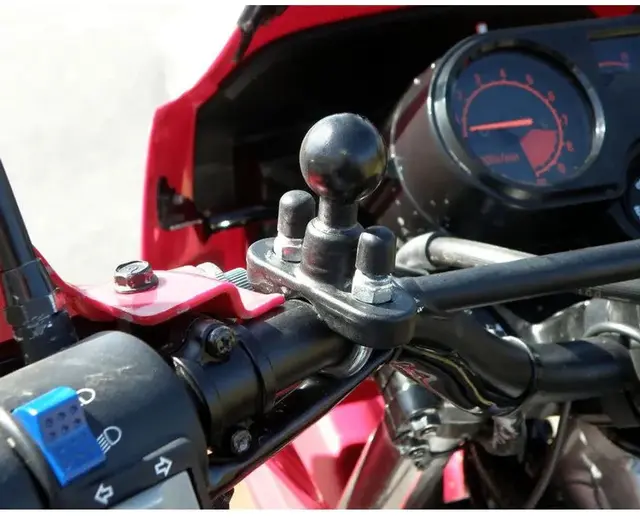 RAM Handlebar U-Bolt Base for Rails U-bolt feste for rør 12,7-25,4mm 