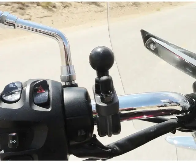 RAM Handlebar U-Bolt Base for Rails U-bolt feste for rør 12,7-25,4mm 