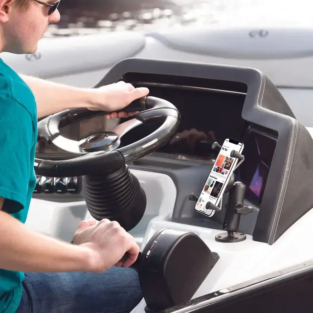 RAM X-Grip Large Phone Holder w/Ball Kraftig telefonholder med RAM B-kule 