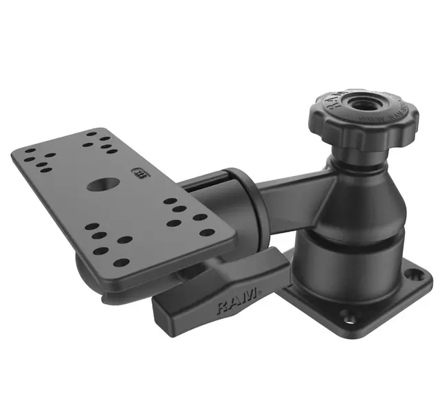 RAM Mounts Horizontal 6'' Swing Arm Ekkoloddsholder med svingbart feste 