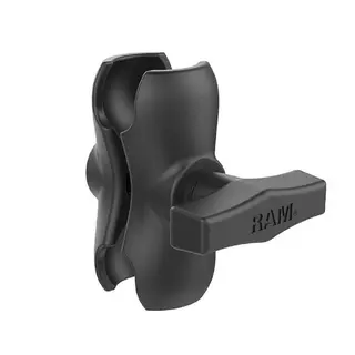 RAM Double Socket Arm - Size Short Kort dobbel-socket arm i kulest&#248;rrelse C
