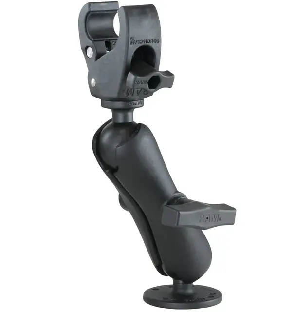 RAM Mounts Though Claw Trolling Motor Stabilisator for baug elmotor C-kule 