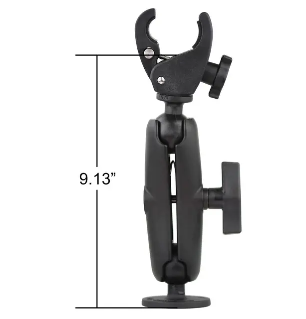 RAM Mounts Though Claw Trolling Motor Stabilisator for baug elmotor C-kule 