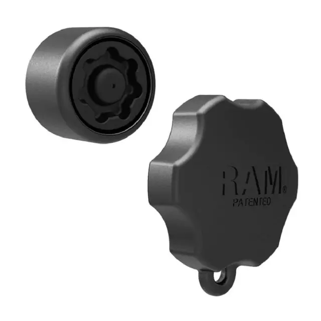 RAM Pin-Lock Security Knob for C Socket Strammer med nøkkel til kulestørrelse C 