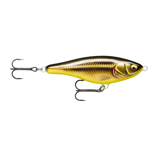 Rapala Twitchin Rap 12cm GSML Fiskes aktivt rett under overflaten 