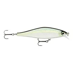 Rapala Shadow Rap Shad BLK 9cm Wobbler som imiterer d&#248;ende byttefisk