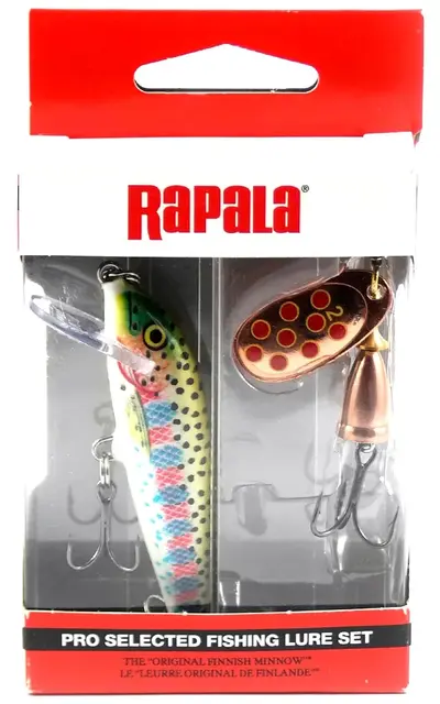 Rapala Best i Test Ørret 2pk CountDown RT / Vibrax Hot Pepper CYR 